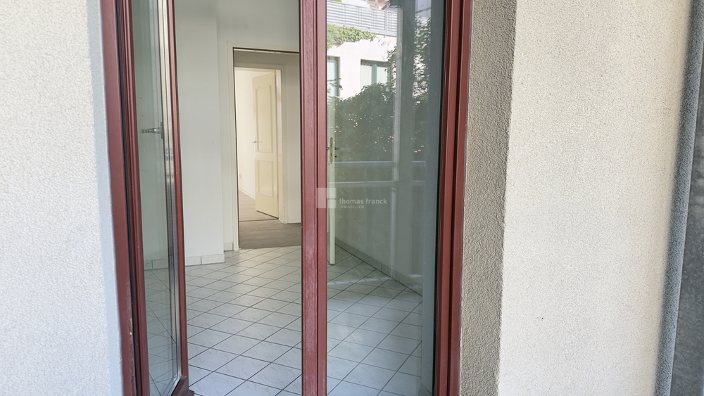 Vom Balkon in die Küche