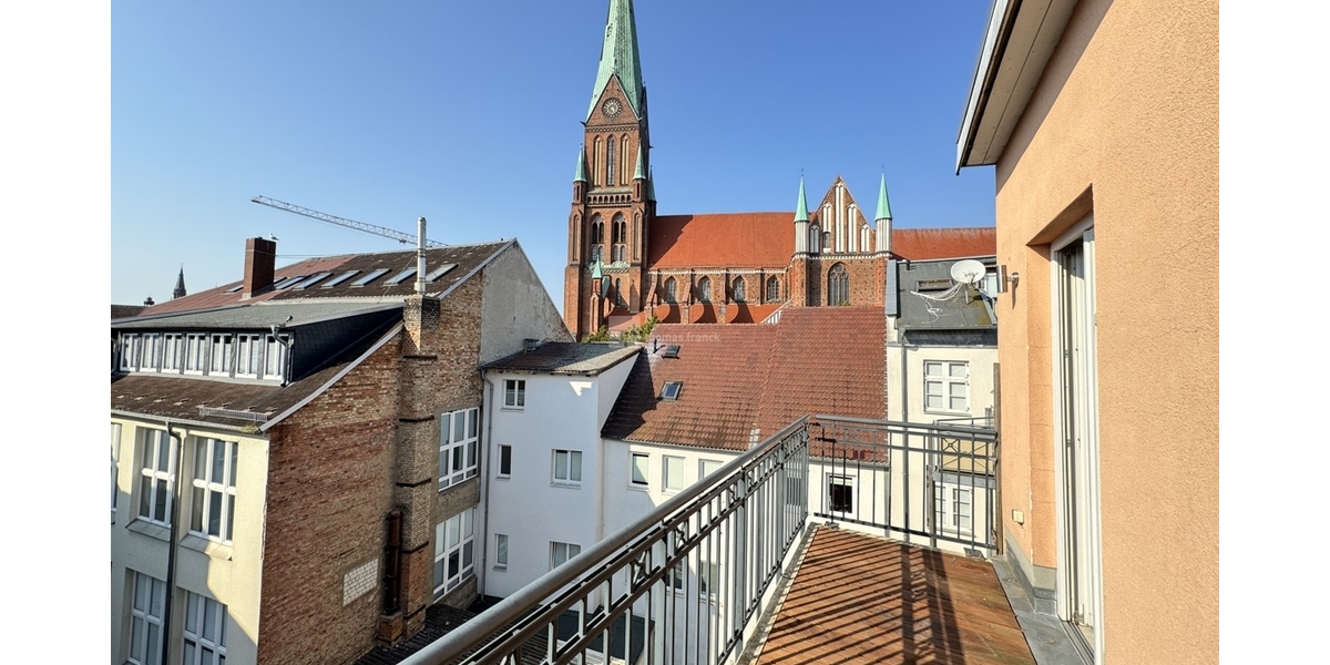 Panorama Balkon Altstadt und Domblick