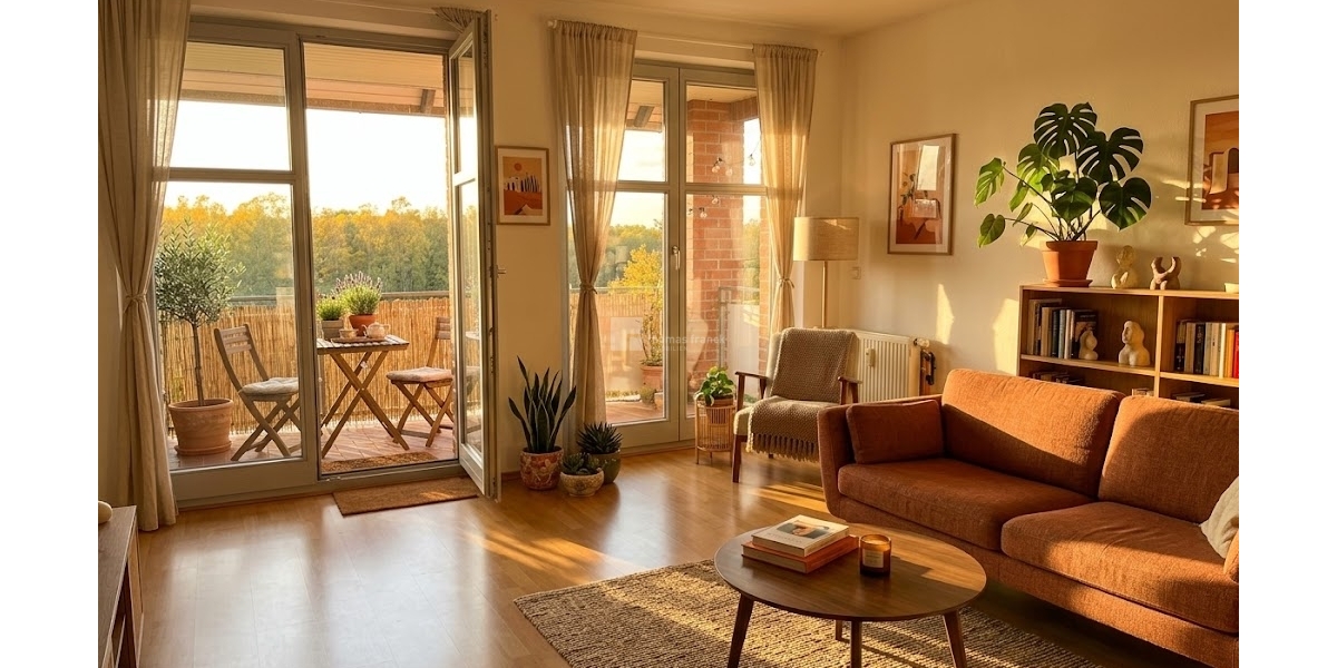 Ein Wohnzimmer zum relaxen
